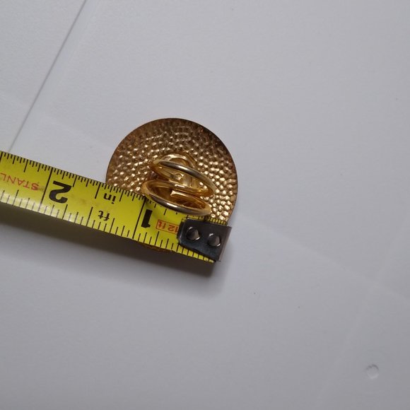 Vintage Lightweight Metal Scarf Slide - Picture 11 of 11